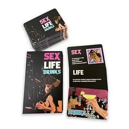 Карткова гра "Sex Life Drinks" FlixPlay PLR-0017, 64 картки трьох категорій - мініатюра 3