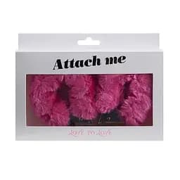 Наручники з плюшевою обробкою Love To Love ATTACH ME Pink Love To Love SO1401 93340 - мініатюра 2