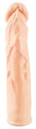 Насадка на пеніс You2Toys Orion Silicone Extension 19 см тілесний - мініатюра 2