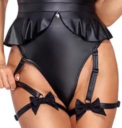 Боді Cottelli Costumes Bunny M (чорний) - мініатюра 3