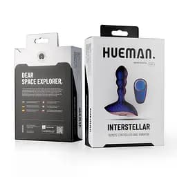 Вібростимулятор Hueman - Interstellar Anal Vibrator EDC 55-HUE006 102076 - мініатюра 11