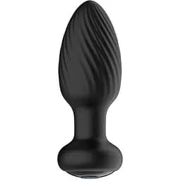 Анальна пробка Nexus Tornado Remote Control Rotating Butt Plug Black - мініатюра 5