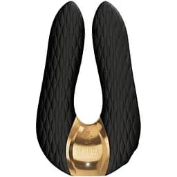 Вібратор для клітора Shunga Aiko Black гнучкі кінчики