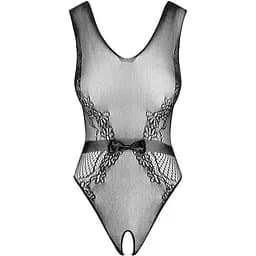 Сітчастий бодістокінг з доступом Obsessive B115 teddy S/M/L