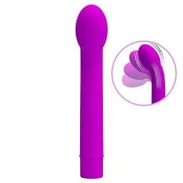 Вібратор для точки G Pretty Love Logan Vibrator Purple Baile BI-014764 91528 - мініатюра 2