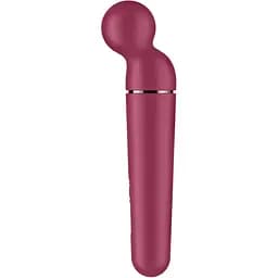 Вибромассажер Satisfyer Planet Wand-er 30.4 см бордовый