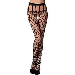 Еротичні колготки-бодістокінг Passion S021 Black