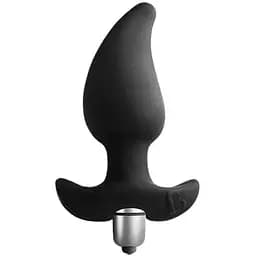 Анальний вібростимулятор Rocks Off Butt Quiver Black стимуляція простати діаметр 4.3 см