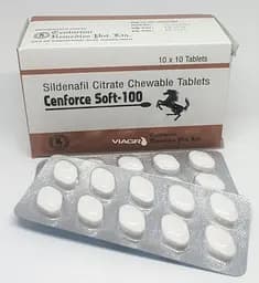 Препарат підвищення потенції Cenforce Soft, жувальні табл. 1 упак. Афродита Cenforce Soft_уп 92423 - мініатюра 2