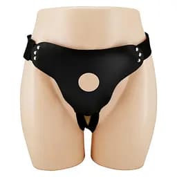 Трусики для страпону Pretty Love Harness Briefs Straps Love Spell (чорний) - мініатюра 6