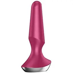 Анальна смарт-вібропробка Satisfyer Plug-ilicious 2 Червона - мініатюра 3
