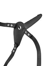 Страпон з вібрацією Fetish Tentation Vibrating Strap-On with Dildo Black Fetish Tentation SO3749 91452 - мініатюра 3