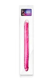 Двосторонній фалоімітатор B Yours 16 Inch Double Dildo 40.6 см рожевий - мініатюра 4