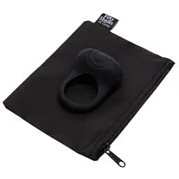 Віброкільце Fifty Shades of Grey Sensation Vibrating Love Ring 6.5 см чорний - мініатюра 4