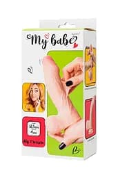 Фалоімітатор My Babe by RealStick My Treasure 18.5 cm (тілесний) - мініатюра 22