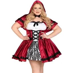 Костюм червоної шапочки Leg Avenue Gothic Red Riding Hood 3X-4X