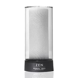 Мастурбатор Tenga Sleeve 3D Zen білий - мініатюра 2