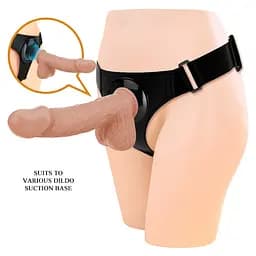 Страпон PRETTY LOVE HARNESS BRIEFS JERRY PRETTY LOVE BW-022089NR 101832 - мініатюра 4