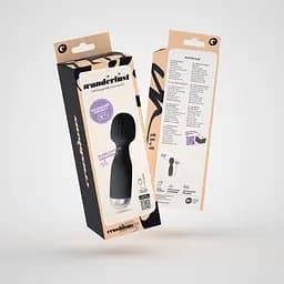 Вібратор Crushious Wanderlust Mini Wand чорний 15x4.1 см - мініатюра 8