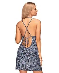 Сорочка Obsessive Nadines L/XL (блакитний) - мініатюра 8