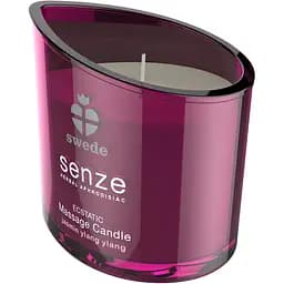 Масажна свічка Senze Ecstatic Massage Candle жасмин/іланг-іланг, 50 мл - мініатюра 2
