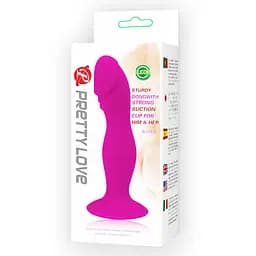 Анальна пробка - Pretty Love Anal Plug Purple - мініатюра 6