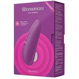 Вакуумний кліторальний стимулятор Womanizer Starlet 3 Violet - мініатюра 6