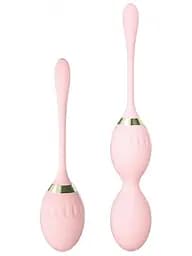 Набір вагінальних кульок Argus Toys Kegel Balls, 2 шт., рожевий