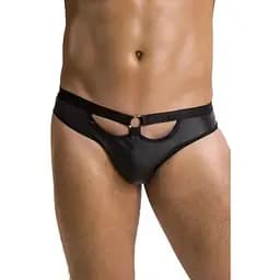 Труси чоловічі Passion 041 Slip Open Joe black L/XL