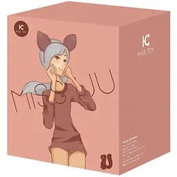 Вакуумний стимулятор з вібрацією KisToy Miss UU Orange - мініатюра 5