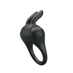 Ерекційне кільце Pretty Love Davion Penis Ring 7.4 см чорний - мініатюра 4