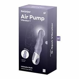 Вібратор Satisfyer Air Pump Vibrator 1 - мініатюра 1
