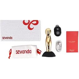 Масажери простати Lockink Sevanda Eros Vibrating Prostate Massager - мініатюра 10