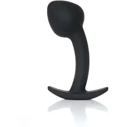 Анальная пробка B-Series HeavyFun Curved L,10.5 см (черный)