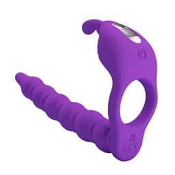 Віброкільце PRETTY LOVE Blackney purple, 7 vibration functions Memory function PRETTY LOVE BI-210327-1 102765 - мініатюра 7