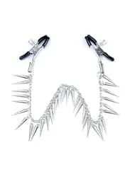 Затискачі для сосків Exclusive Nipple Clamps No.10 сріблясті - мініатюра 3