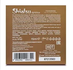 Парфуми з феромонами чоловічі Shiatsu Pheromone Fragrance men lightblue 15 ml - мініатюра 5