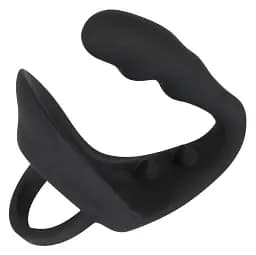 Стимулятор простати Black Velvets RingPlug, 10.5 см чорний - мініатюра 4