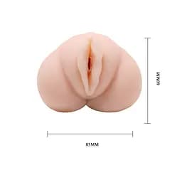 Мастурбатор вагіна Crazy Bull Vagina Masturbator Flesh Vibrating I - мініатюра 2