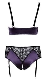 Еротичний комплект BH Set purple/black XL Cottelli 42-22141134051 101762 - мініатюра 5