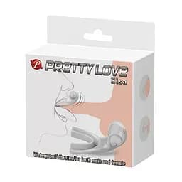 Насадка з вібрацією Pretty Love Elsa 7.5 см рожевий - мініатюра 4