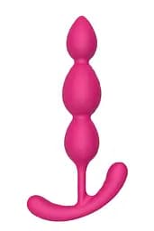 Анальний плаг Cheeky Love Silky Smooth T-Teardrop, Рожевий