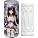 Мастурбатор Pretty Love Super Soft 3D Stimulating 9 см білий