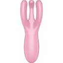 Вібратор для клітора Satisfyer Threesome 4 14 см рожевий