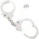 Наручники металеві Me You Us Heavy Metal Handcuffs Kinx 26 см сріблястий