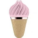 Кліторальний стимулятор-морозива Satisfyer Lay-On Sweet Treat з головкою, що обертається