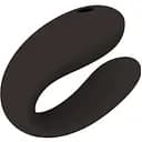 Вібратор Clara Morgane Sweet Couple 6.8 см (чорний)