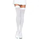 Панчохи Leg Avenue Opaque Nylon Thigh Highs White One size