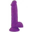 Фалоімітатор Real Safe Fallo, 19 см (фіолетовий)