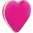 Вібратор Rianne S Heart Vibe 5.5 см фуксія